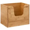 Bamboo Stackable Basket