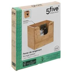 Bamboo Stackable Basket