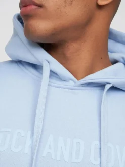 Basico Men's Hoodie Blue by Duck & Cover