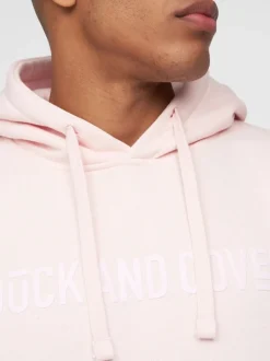 Basico Men's Hoodie Pink by Duck & Cover