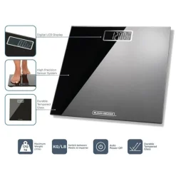 Bathroom Scales Black