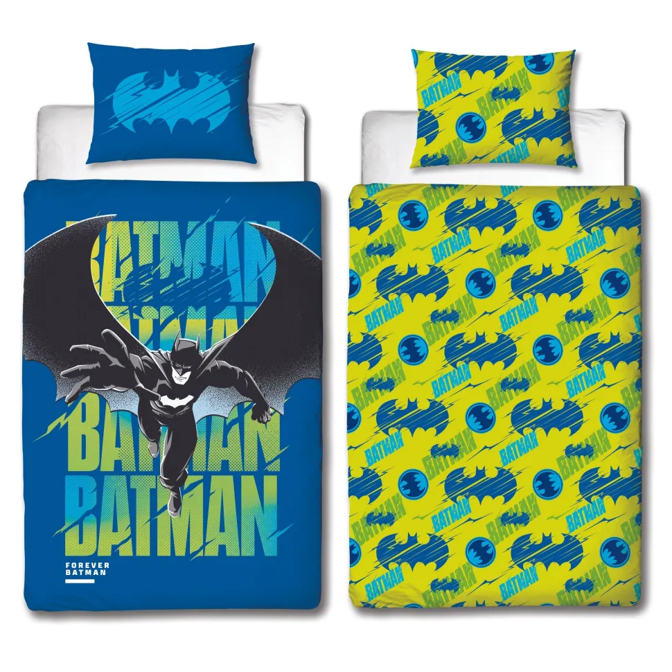 Batman City Brights Single Duvet Cover Set