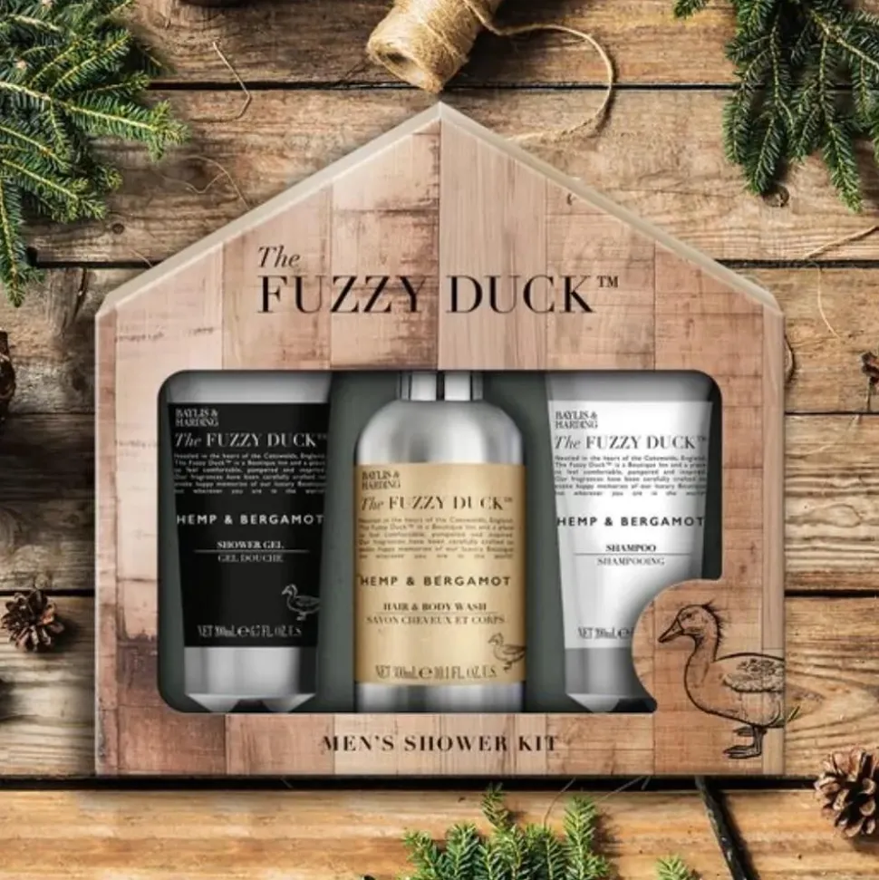 Baylis & Harding The Fuzzy Duck Men’s Shower Kit 3 Piece Set