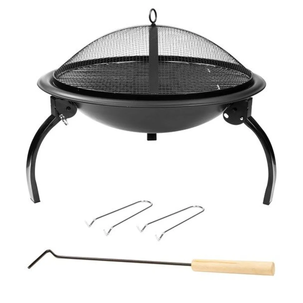 BBQ Grill and Firepit