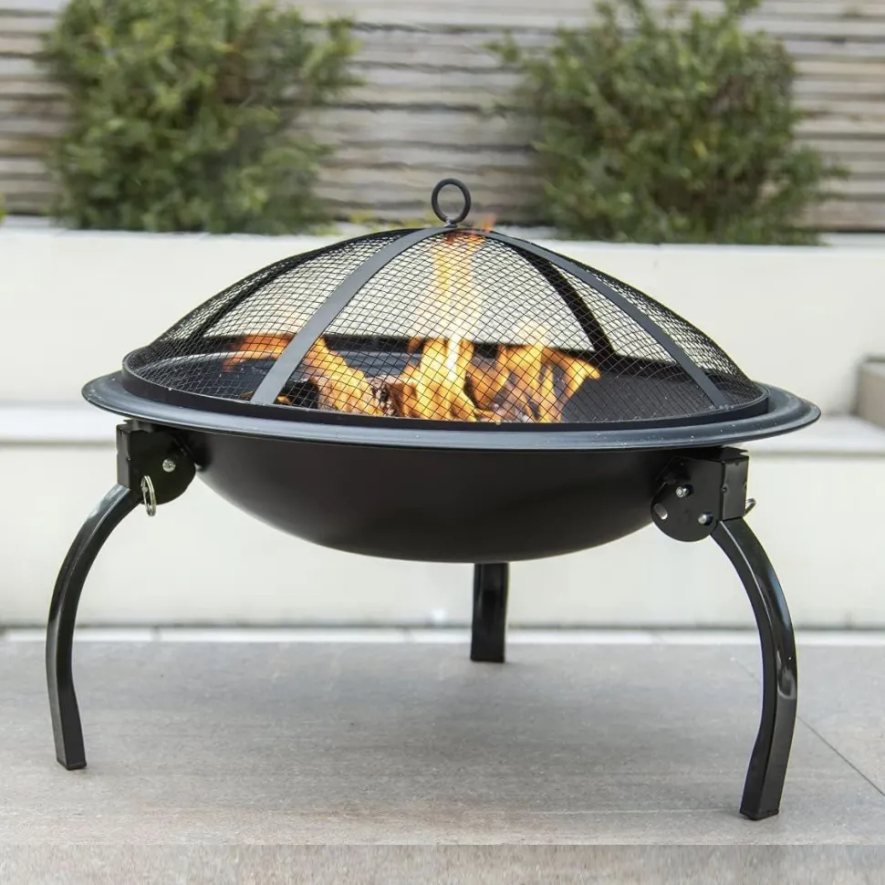 BBQ Grill and Firepit
