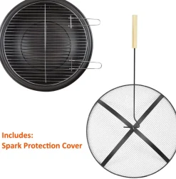 BBQ Grill and Firepit