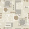Beige Oil Cloth Tablecloth CJ40 - Price by the Metre