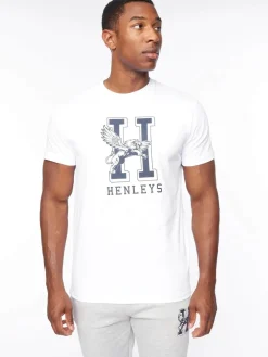 Belton 100% Cotton White T-Shirt by Henley
