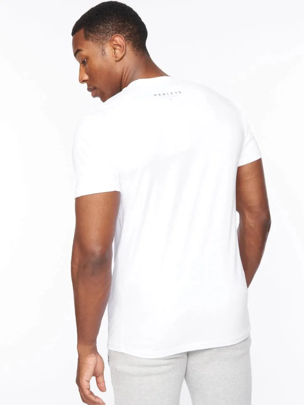 Belton 100% Cotton White T-Shirt by Henley