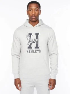 Belton Hoodie Grey Marl by Henley