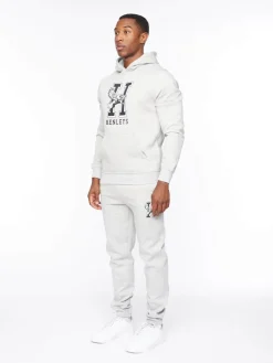 Belton Hoodie Grey Marl by Henley