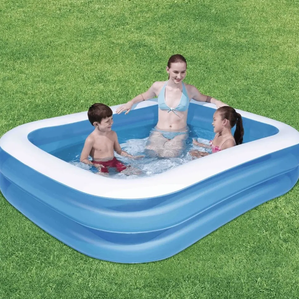 Bestway Swimming Pool Rectangular Blue