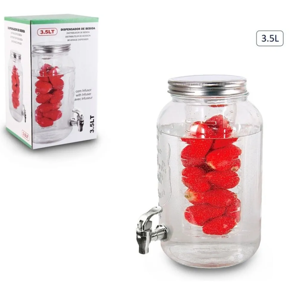 Beverage Dispenser with Infuser 3.5Ltr