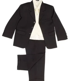 Black & Cream 5 Piece Suit - Last Remaining