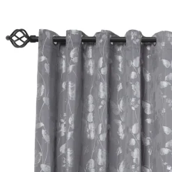 Black Cage Curtain Pole 16/19mm