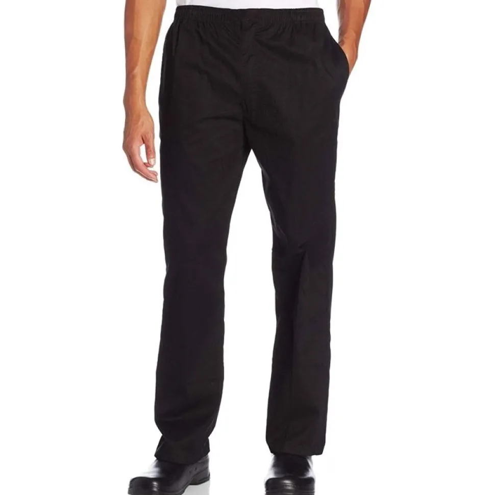 Black Chef Trousers