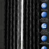 Blackout Curtains Onyx Black by Velosso