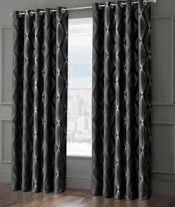 Blackout Curtains Onyx Black by Velosso