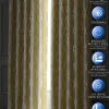 Blackout Curtains Onyx Cream by Velosso