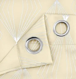 Blackout Curtains Onyx Cream by Velosso