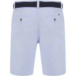 Blue Oxford Shorts By Tokyo Laundry