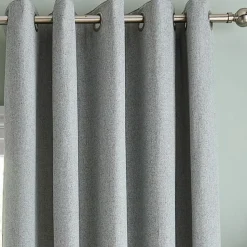Bondi Eyelet Readymade Curtains Mineral