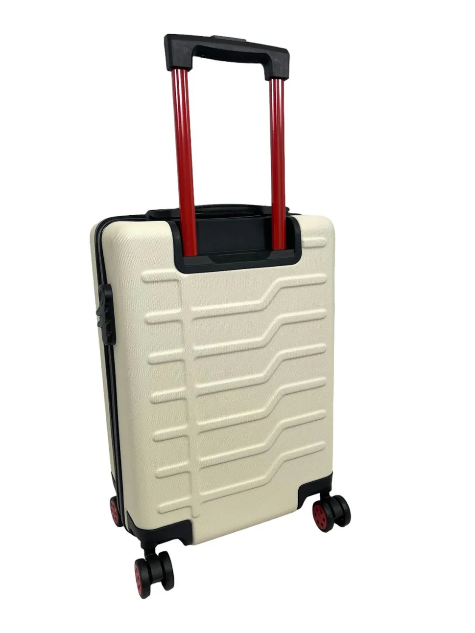 Bordlite 20" Lightweight Wheel Suitcase White