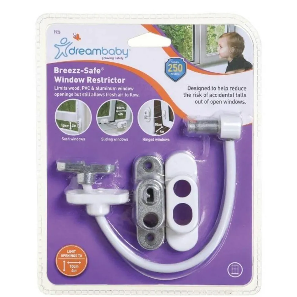 Breeze-Safety Window Restrictor With Key Dreambaby