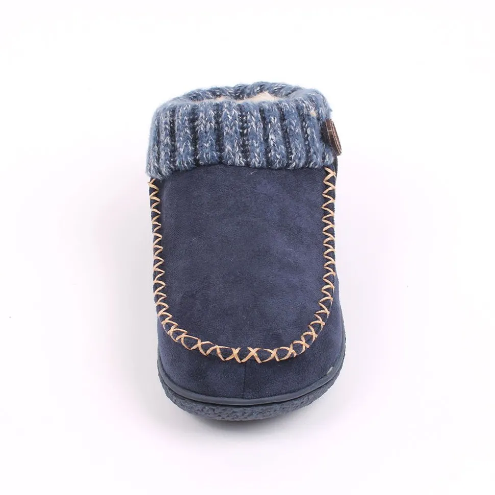 Briony Women's Comfort Walk Slippers Navy