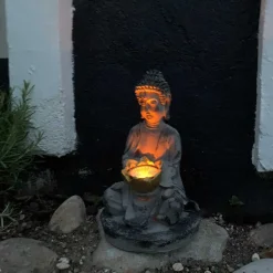 Buddha Garden Solar Light