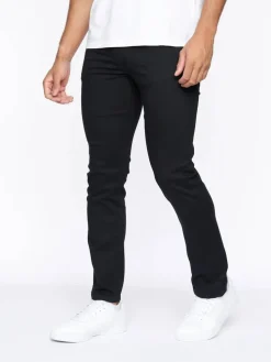 Cadman Straight Jeans Black Wash by Crosshatch
