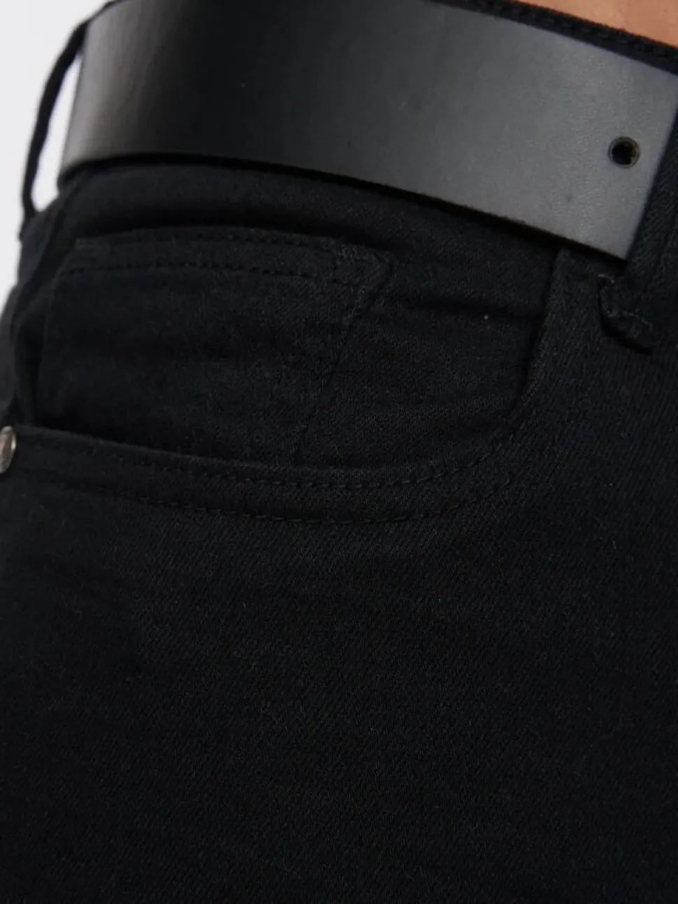 Cadman Straight Jeans Black Wash by Crosshatch
