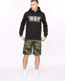 Camtort Hoodie Black by Crosshatch