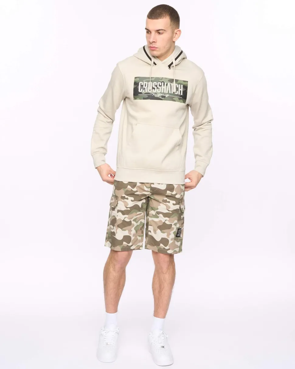 Camtort Hoodie Stone by Crosshatch