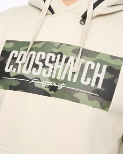 Camtort Hoodie Stone by Crosshatch