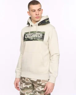Camtort Hoodie Stone by Crosshatch