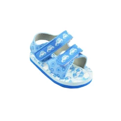 Car Sandals Blue