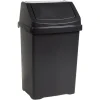 Casa 50 Litre Swing Bin Midnight