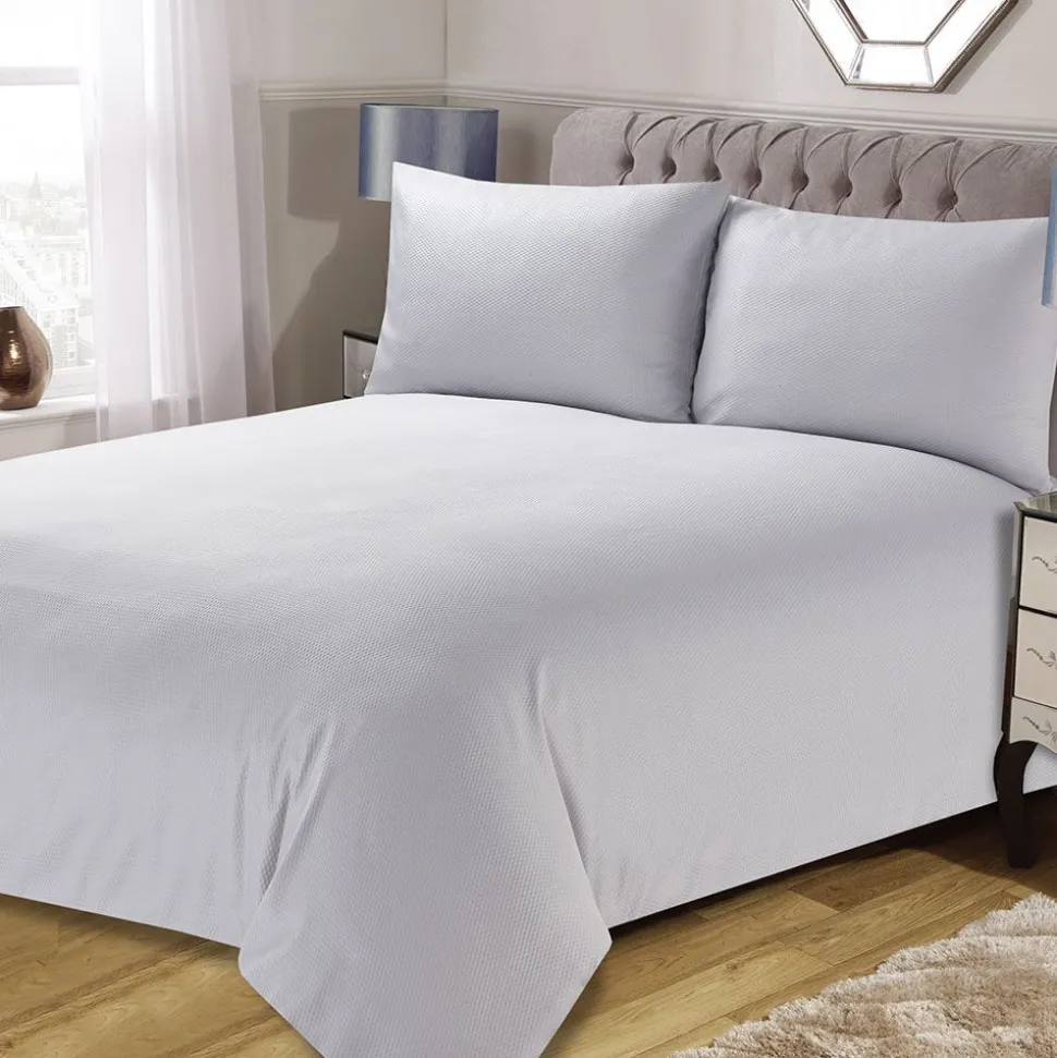 Cassandra Dotty Duvet cover Set Silver
