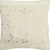 Catherine Lansfield Glitzy Sequin 43x43cm Cushion Cover Natural
