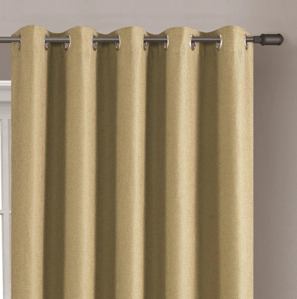 Cavendish Eyelet Readymade Curtains Green