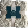 Chamonix Embossed Throw Natural
