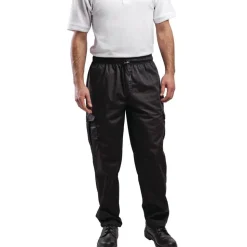Chef Trousers Cargo Black