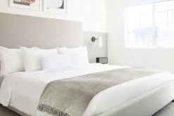 Chenille Throw Dove Grey
