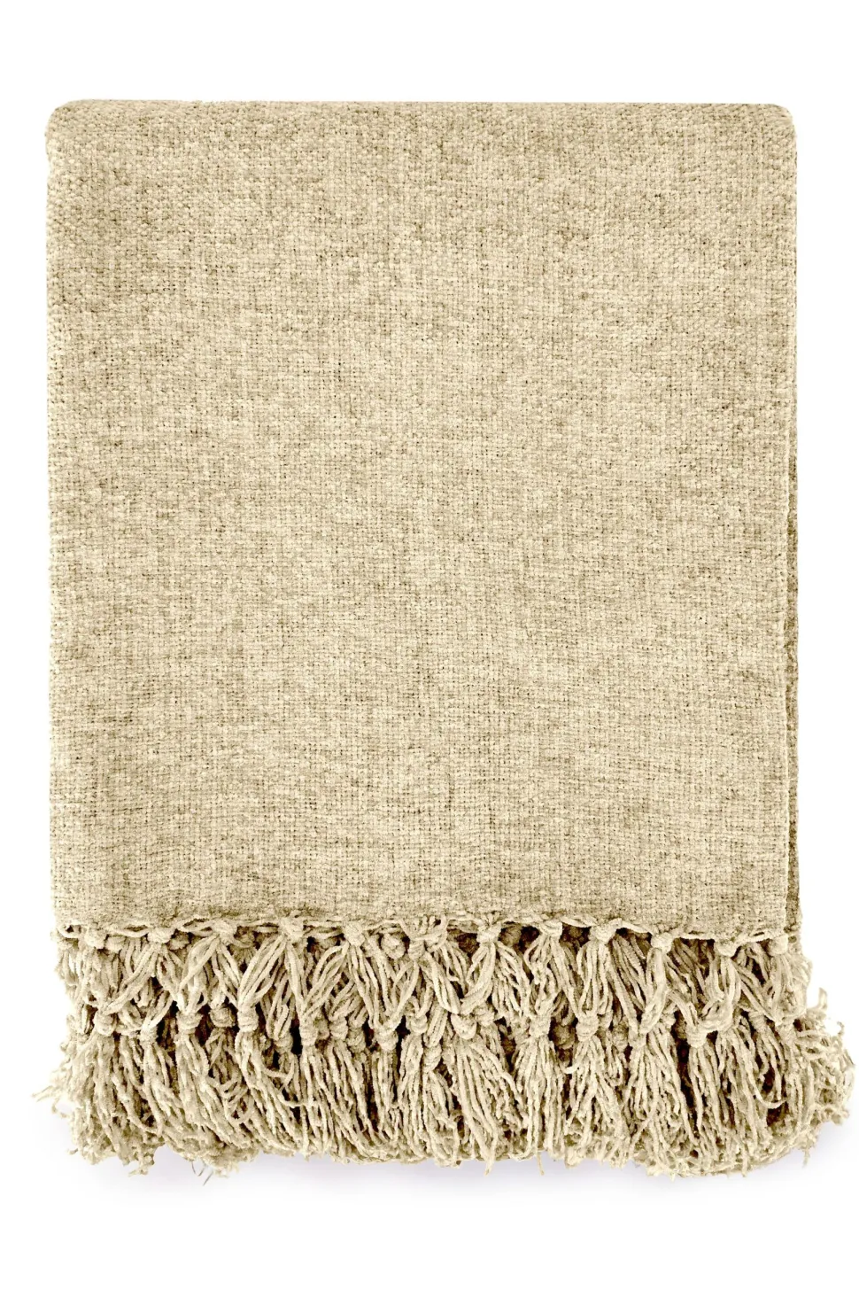 Chenille Throw Natural