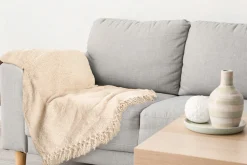 Chenille Throw Natural