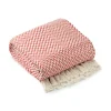 Cherokee Recycled Cotton Throw - Burnt Orange