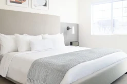 Cherokee Recycled Cotton Throw - Silver