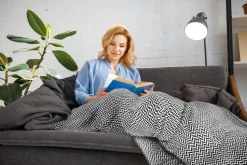 Cherokee Recycled Cotton Throw - Black