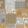 Chicken Oil Cloth Tablecloth DT31 - Price by the Metre
